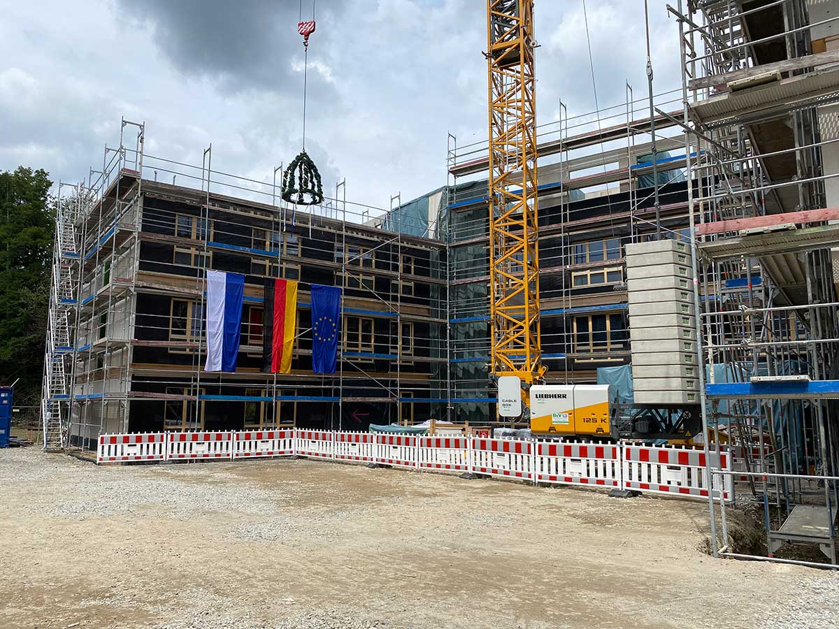 Baustelle in Marktredwitz Baustelle in Marktredwitz